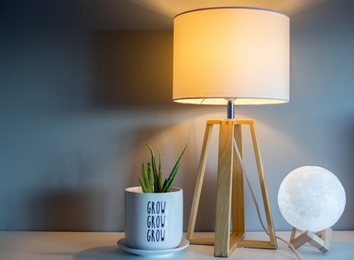 Photo table lamp